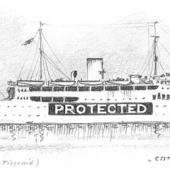 1943 - 'Citta' di Tunisi' - trasporto ammalati